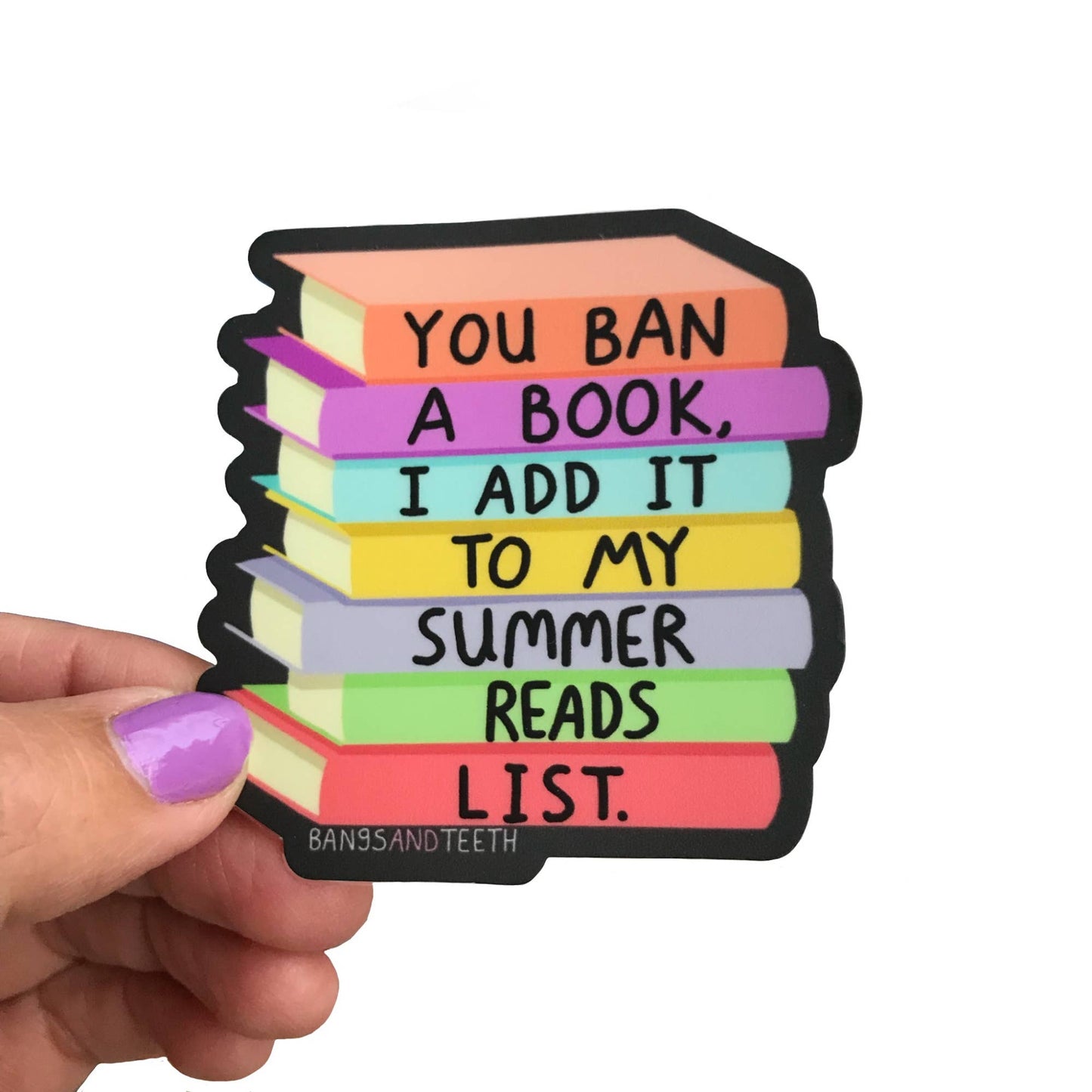 Book Ban sticker
