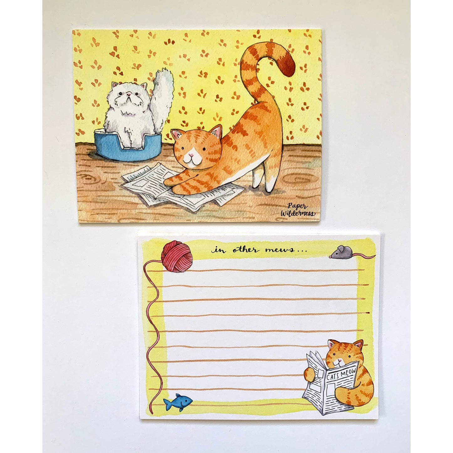 Cat Letter Writing Kit