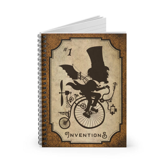 #1 Inventions Lined Notebook