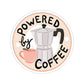 Powered by Coffee Sticker