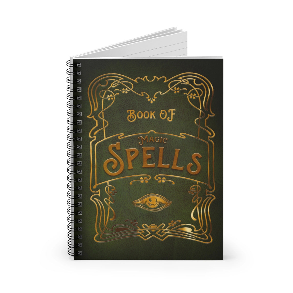 Book of Spells Lined Notebook