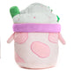 Strawberry Mooshake  (Soft Cute Kawaii Pink Cow Plushie)