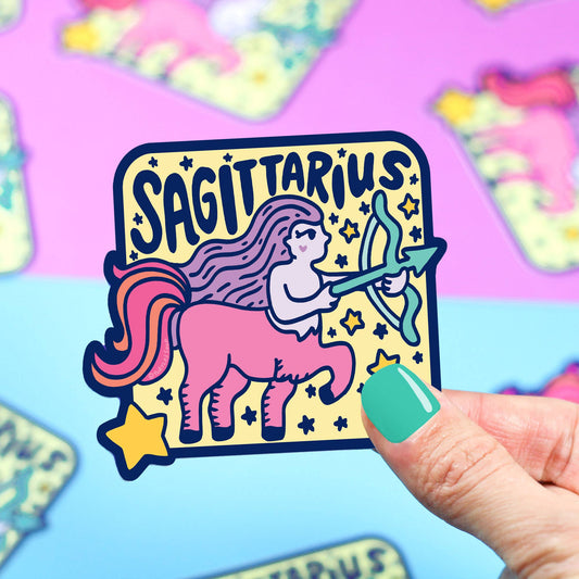 Zodiac Sagittarius Vinyl Sticker