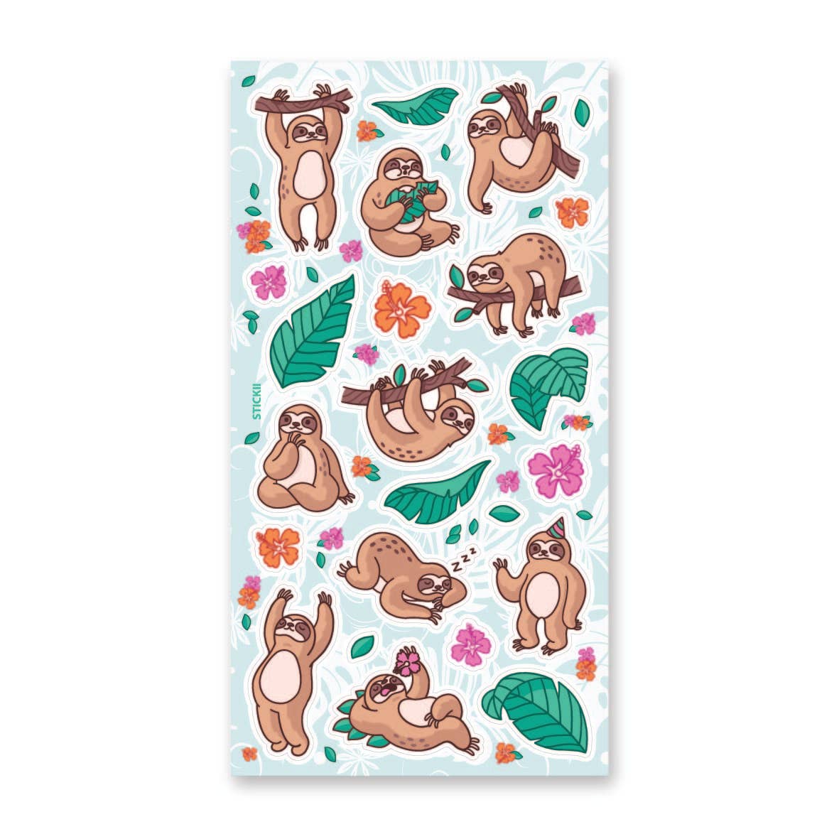 Ho’omaha Sloth Sticker Sheet