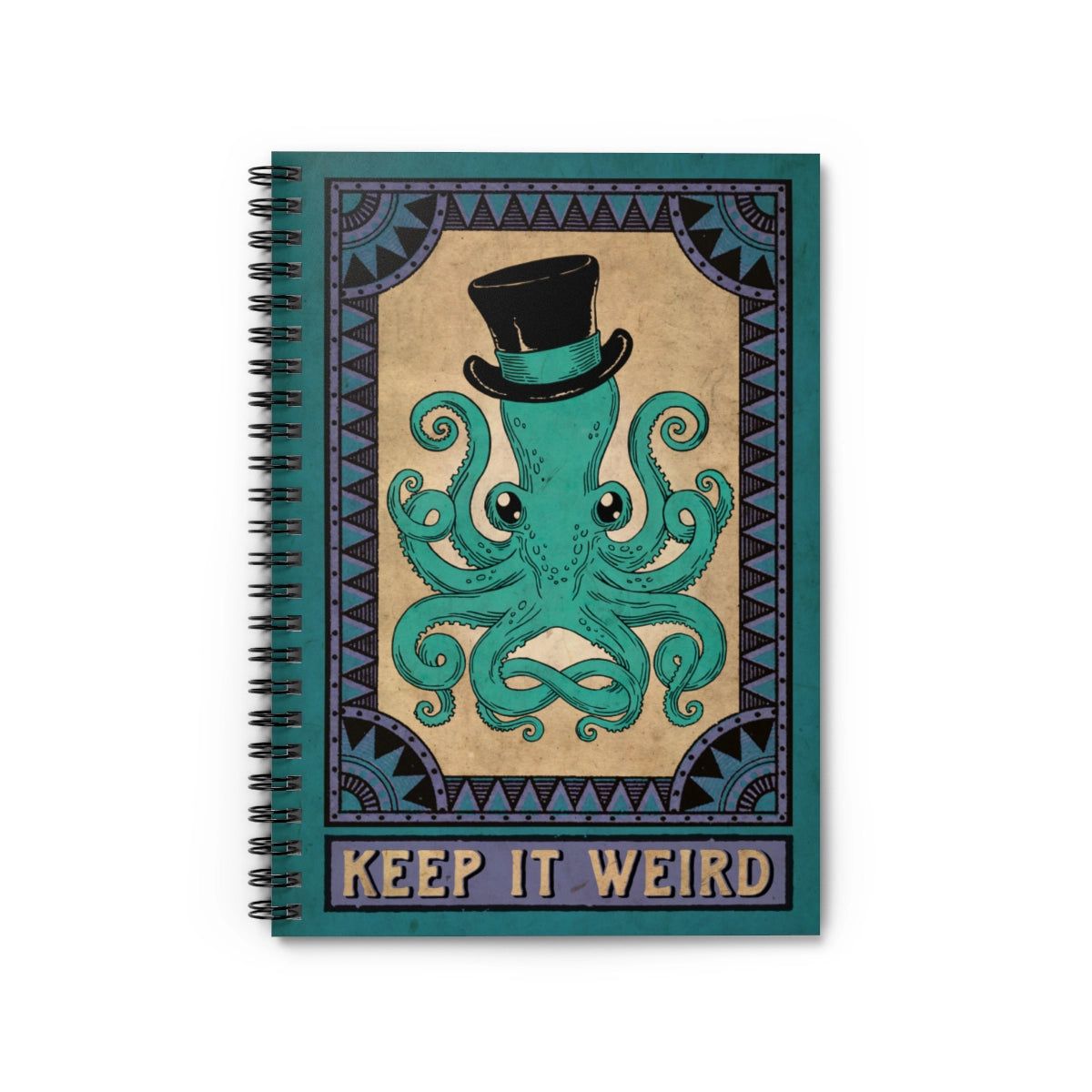Keep It Weird Lined Notebook